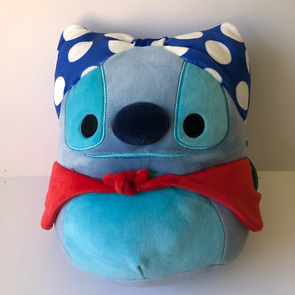 Disney Blue and Red Stuffed Animal Plush Toy